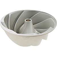 Dr. Oetker Molde Bundt- Aluminio Fundido con Revestimiento Antiadherente- Crema Metalizado- 22x22x9-5cm